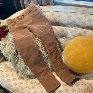 NUKUTAVAKE Boys Caramel Corduroy Pants ~ size 10 / 140cm ~ Designed in SPAIN